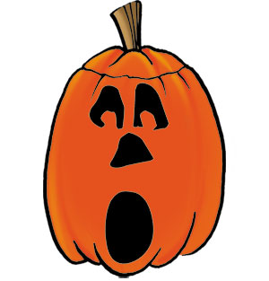 Tall Classic Pumpkin Design