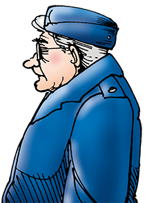 Grandpa Jim in his military uniform.